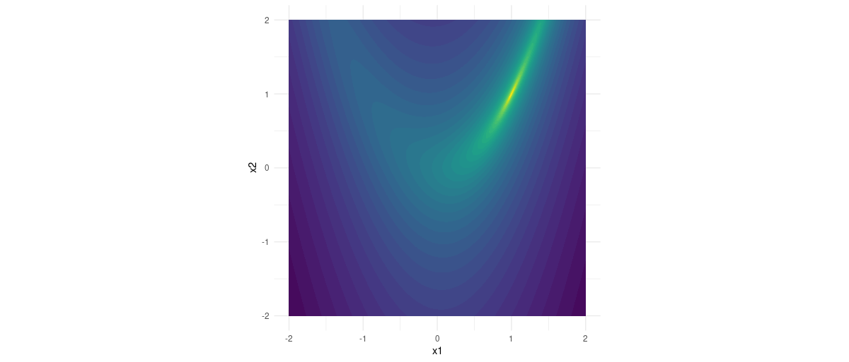 Rosenbrock function.